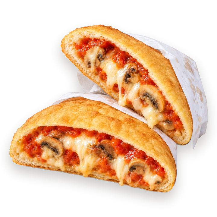 Pizza fritta Champignon