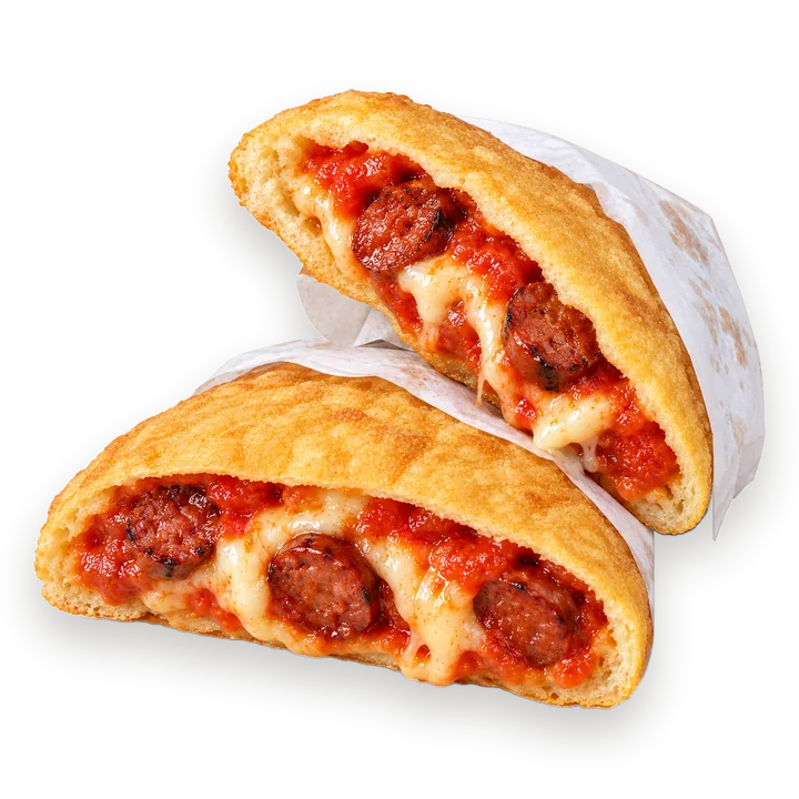 Pizza fritta Merguez